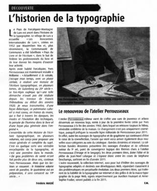 Article de "La Marseillaise"